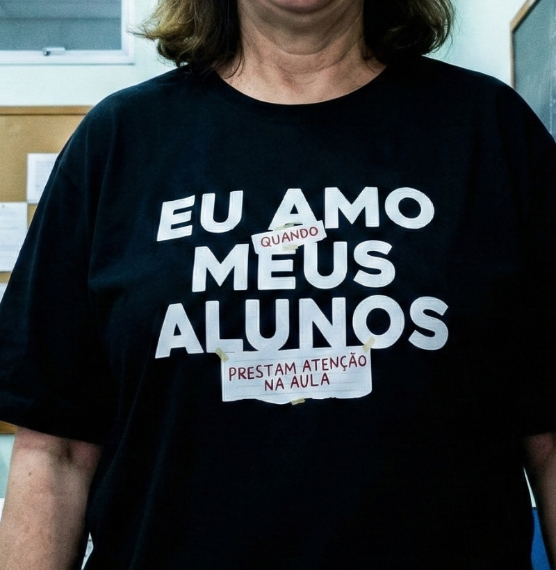 Eu amo quando meus alunos prestam atenção na aula