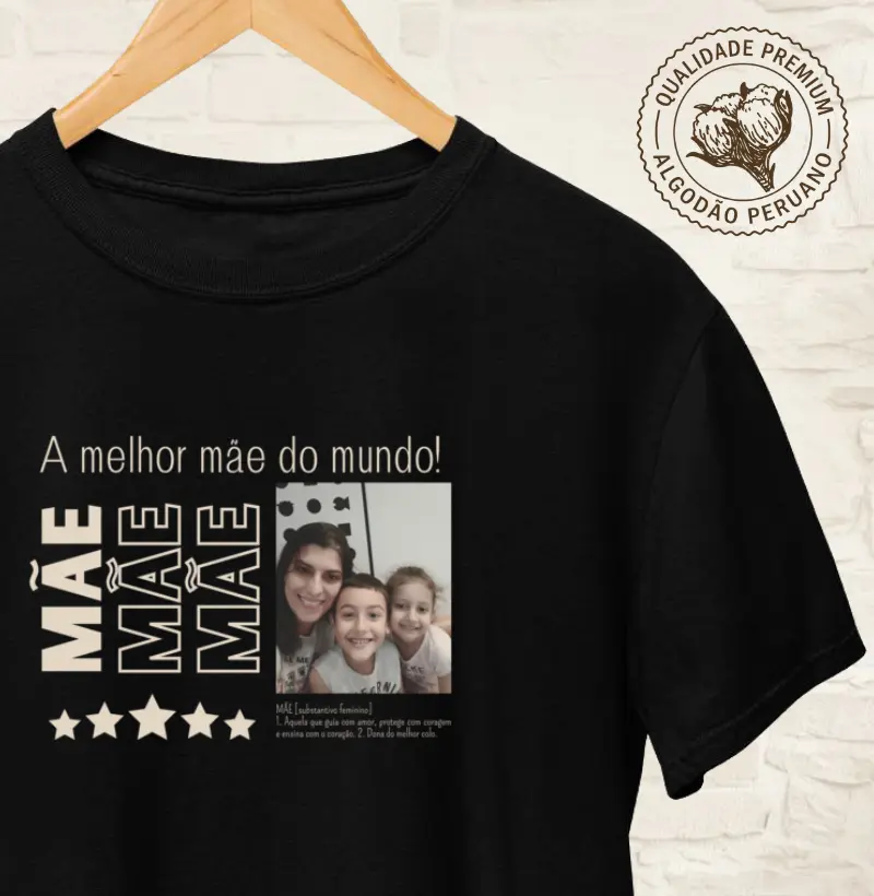 A melhor mãe do mundo (PERSONALIZADA)