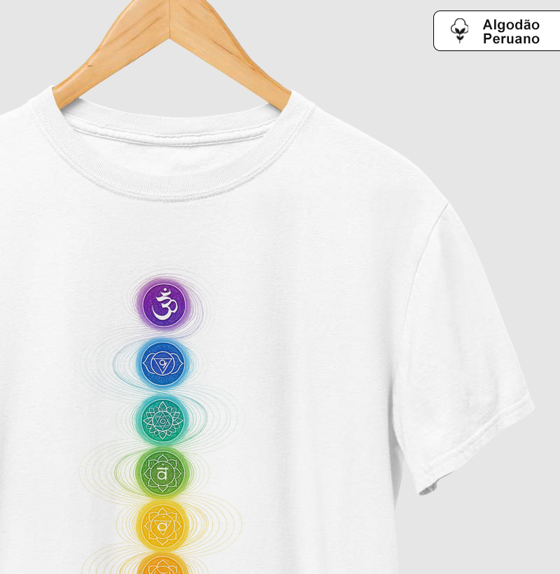OS 7 CHAKRAS EM ESPIRAL