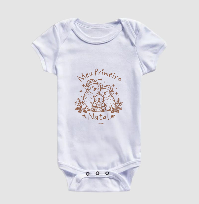 Meu Primeiro Natal Urso [Body]