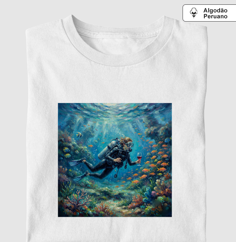Deep  Sea Woman  - ALGODÃO PERUANO