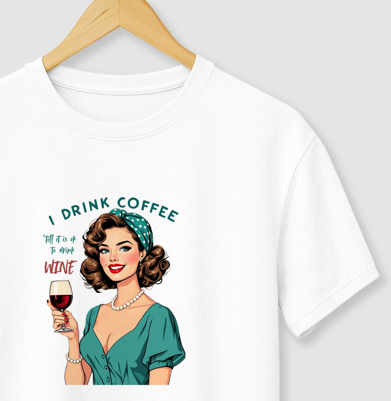 I drink coffee -> Retro