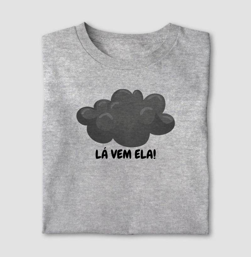 Camiseta “Lá vem ela”