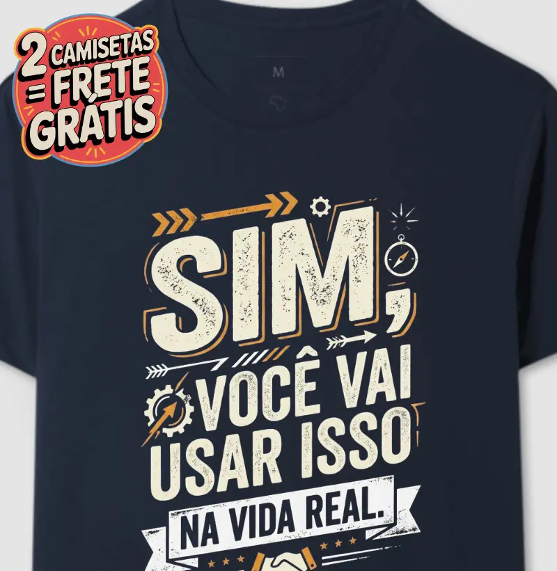 Sim, você vai usar isso na vida real
