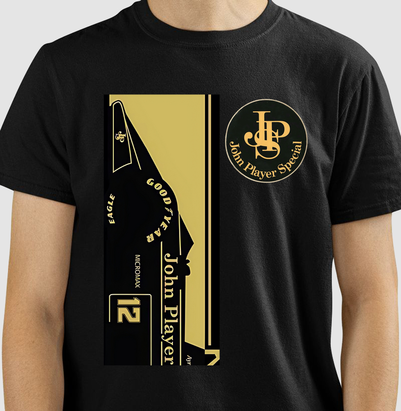 Camiseta lotus Preta