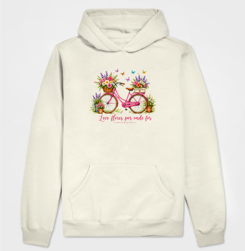 Camiseta Leve flores por onde for