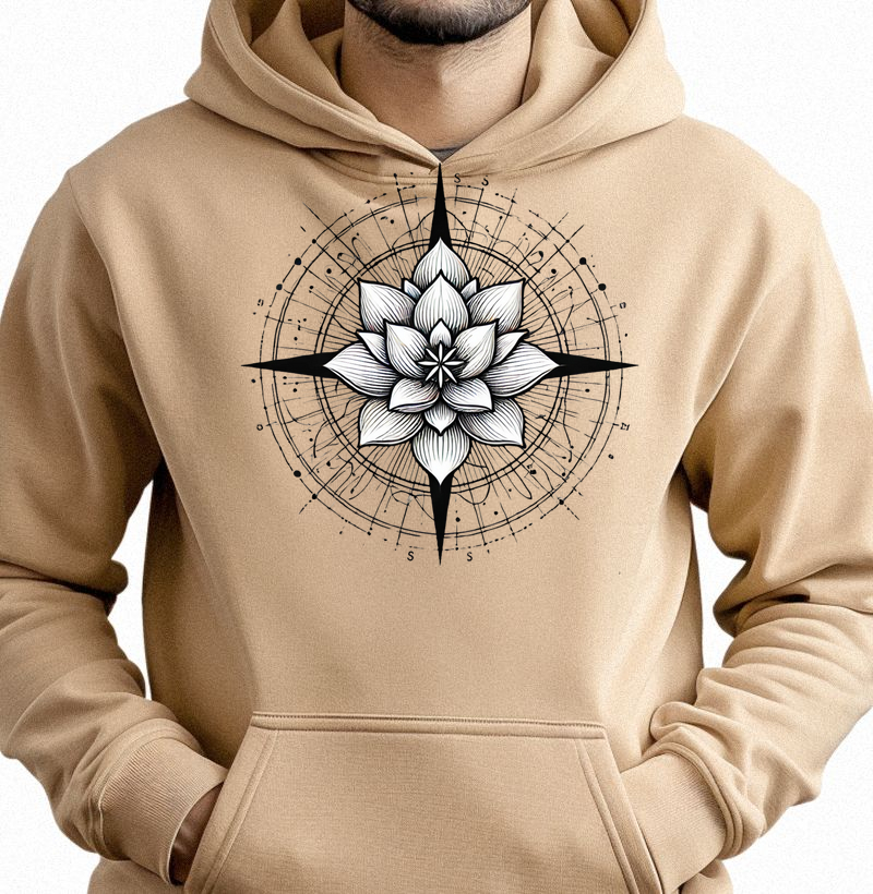 ROSA DOS VENTOS FLOR DE LOTUS 