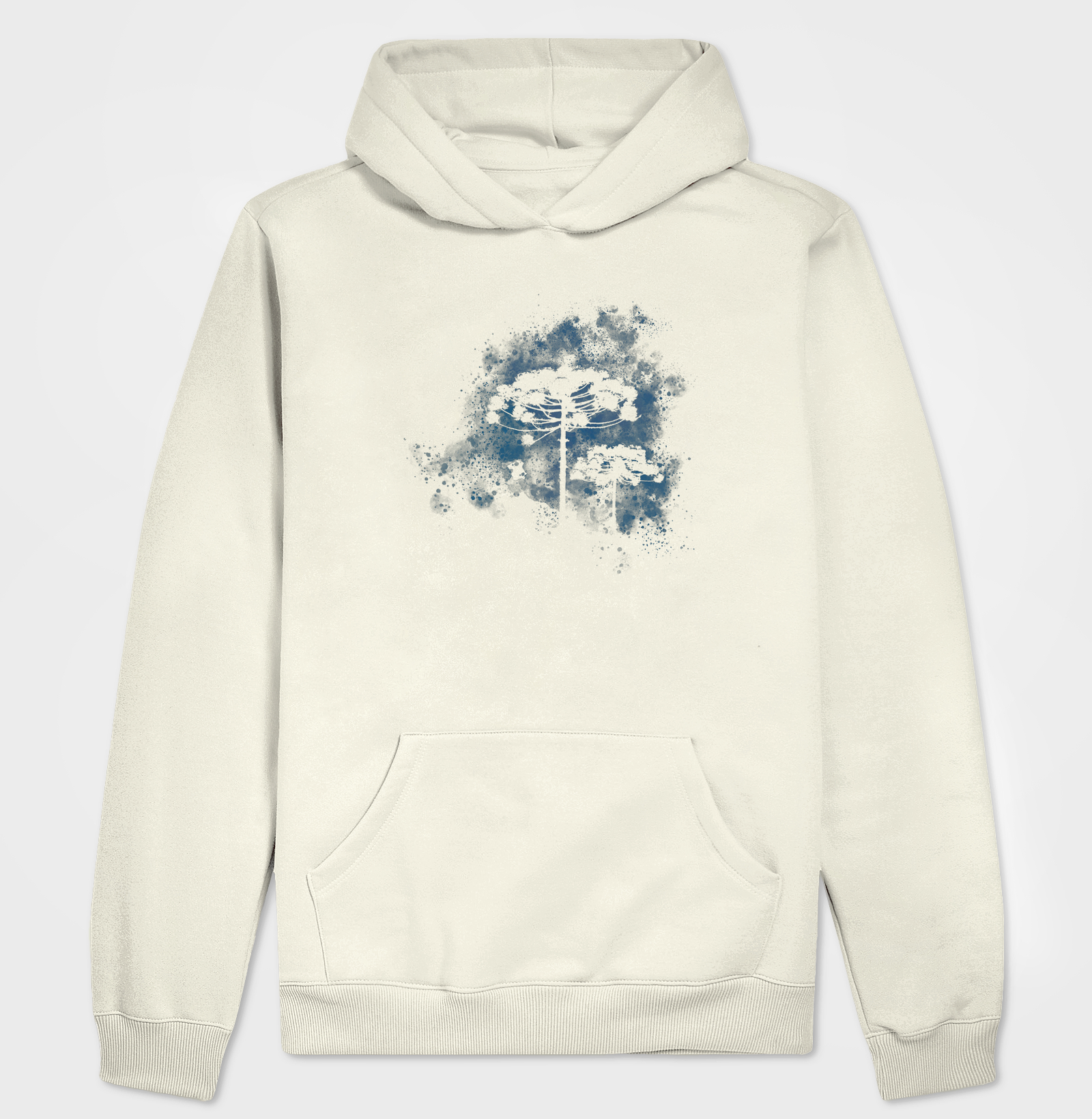 Araucária Aquarela Azul 2