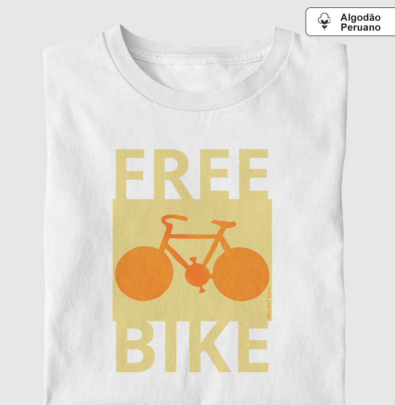 Free bike laranja