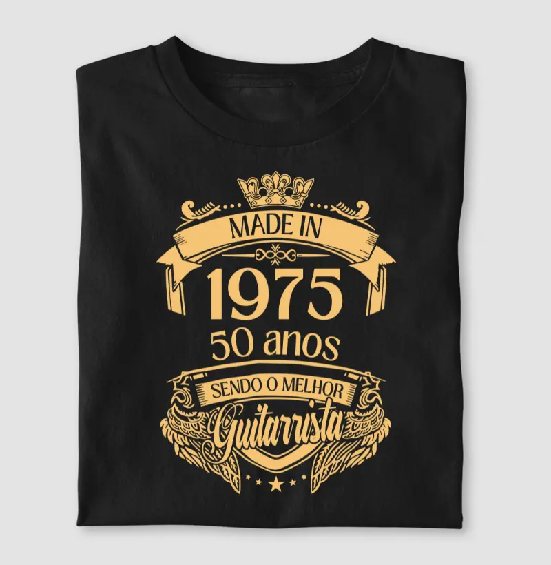 MADE IN 1975 - 50 ANOS SENDO O MELHOR GUITARRISTA