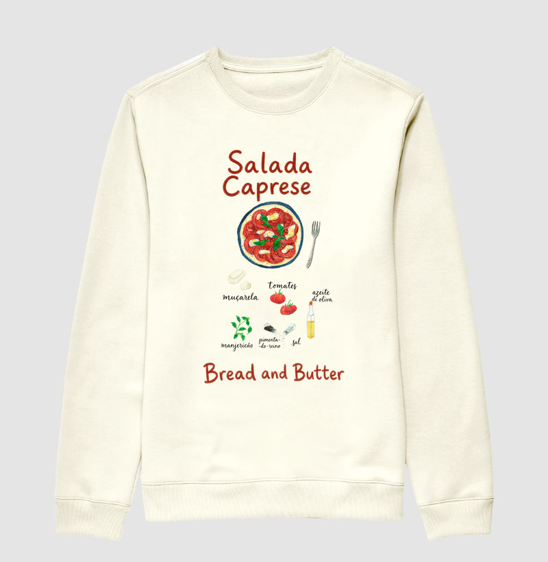 Moletom Suéter Salada Caprese 