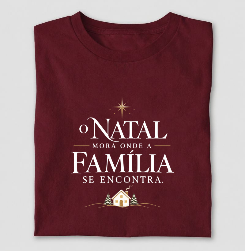 O natal mora onde a família se encontra 🏠