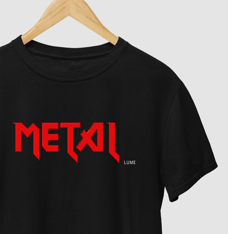 METAL FRENTE ( ESTAMPA NO MEIO )