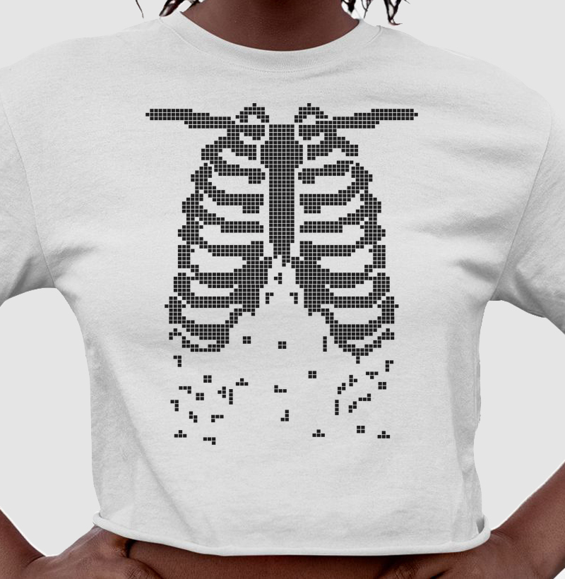 PIXEL SKELETON – Think Tee