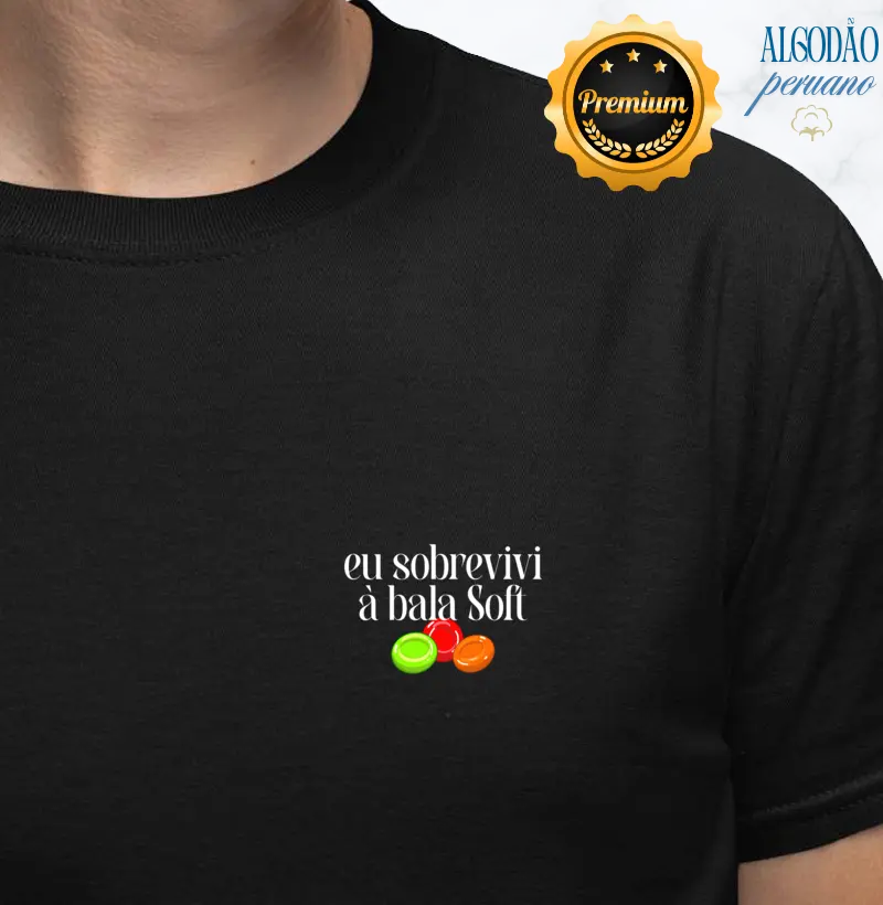 Eu Sobrevivi à Bala Soft (Bolso)