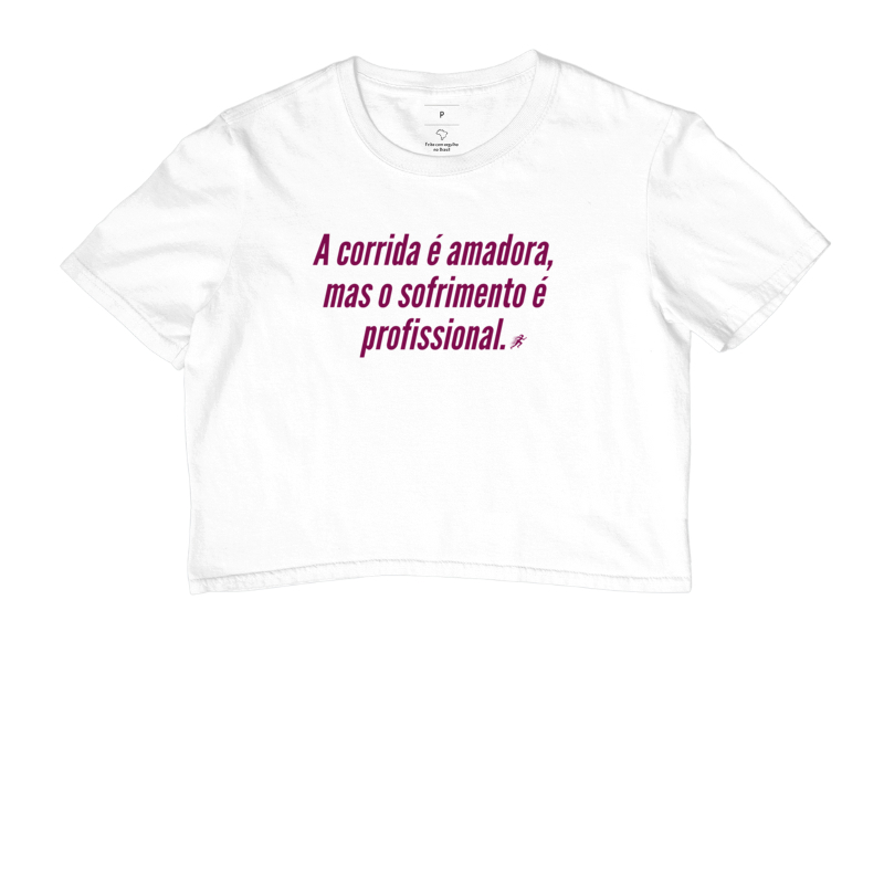 Cropped Corrida Amadora