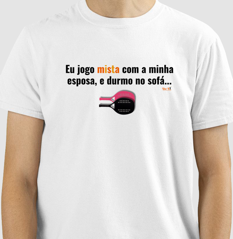 Eu jogo mista com a minha esposa