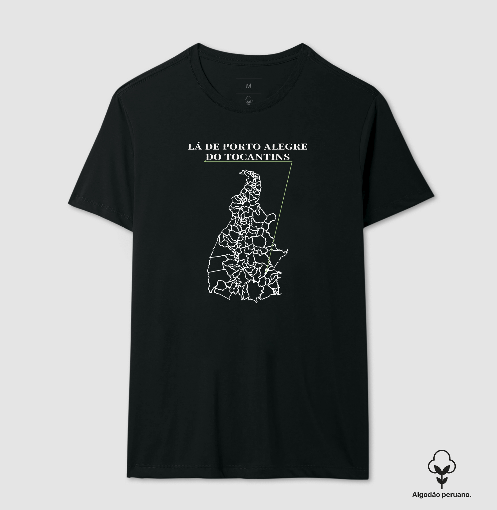 Porto Alegre do Tocantins | Origem TO - Camiseta Algodão Peruano