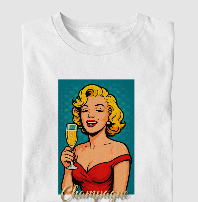 Camiseta Champagne is a girl´s best friend