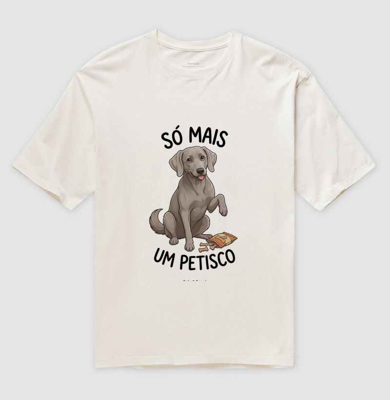 CAMISETA OVERSIZED WEIMANARER PETISCO