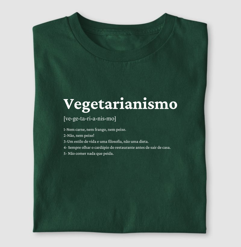 Definição Vegetarianismo