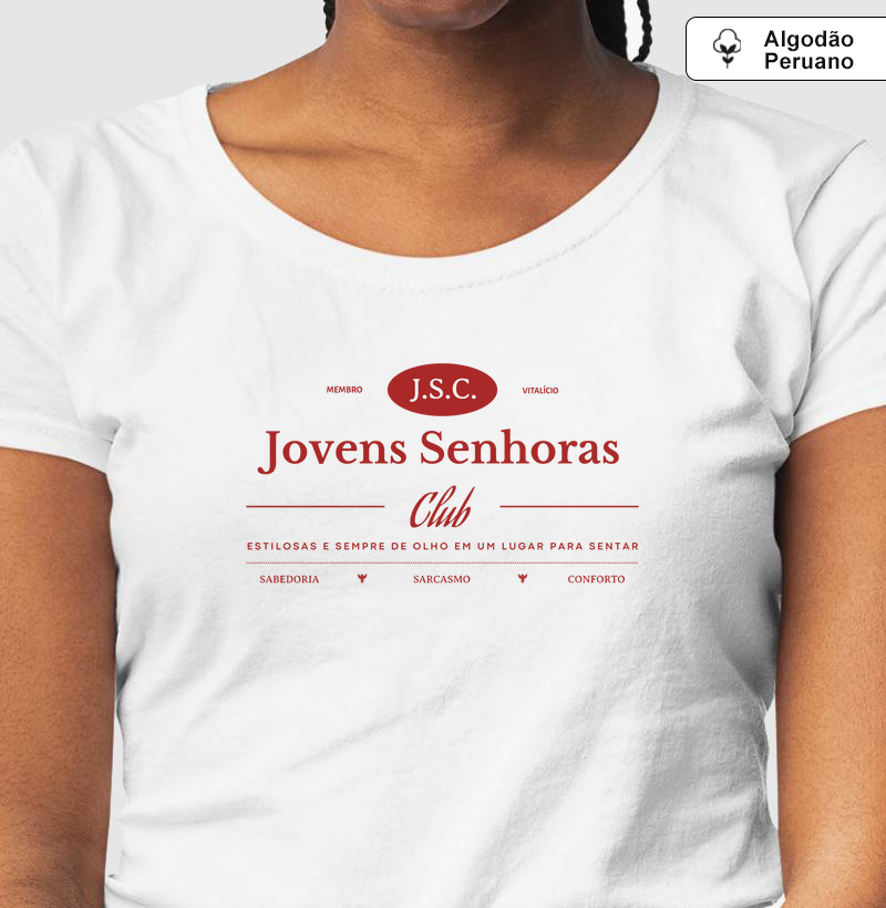 Jovens Senhoras CLUB - ESTILOSAS E SEMPRE DE OLHO EM UM LUGAR PARA SENTAR