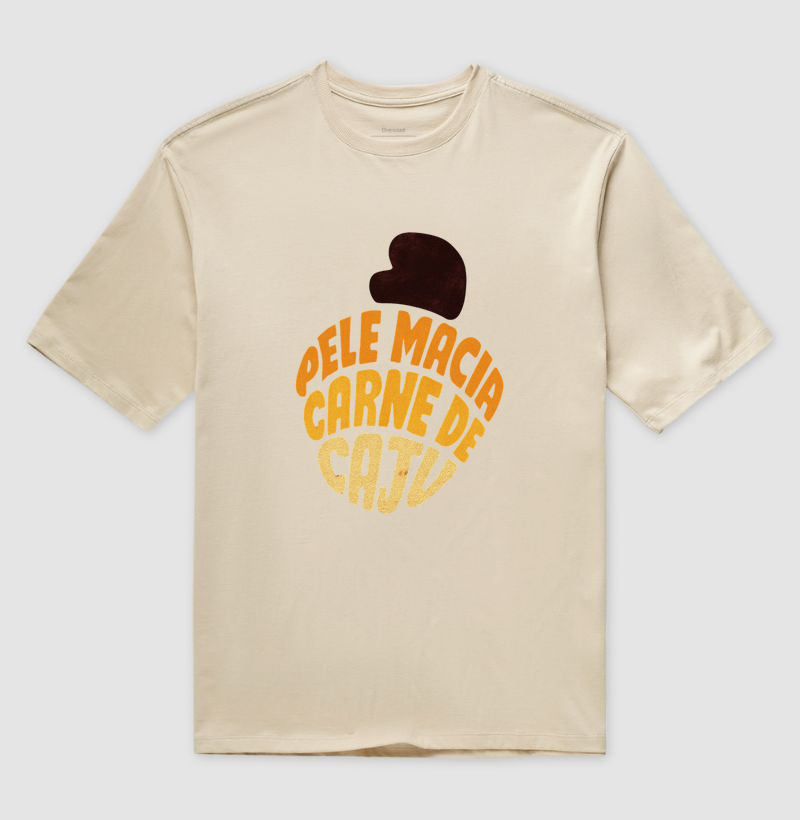Camiseta Oversized Caju