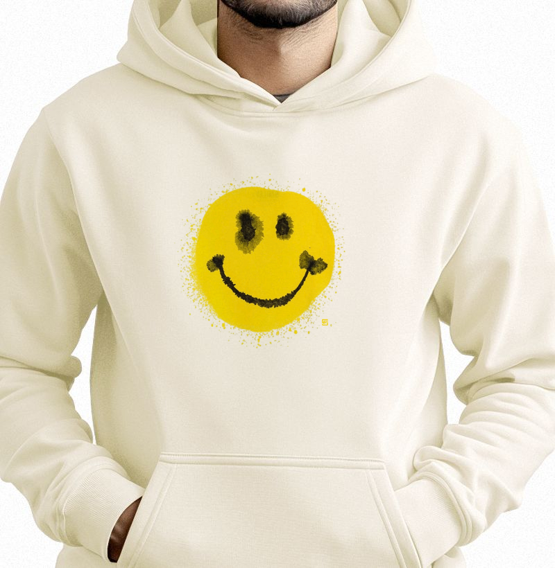 Hoodie Moletom Sorrindo pra não surtar