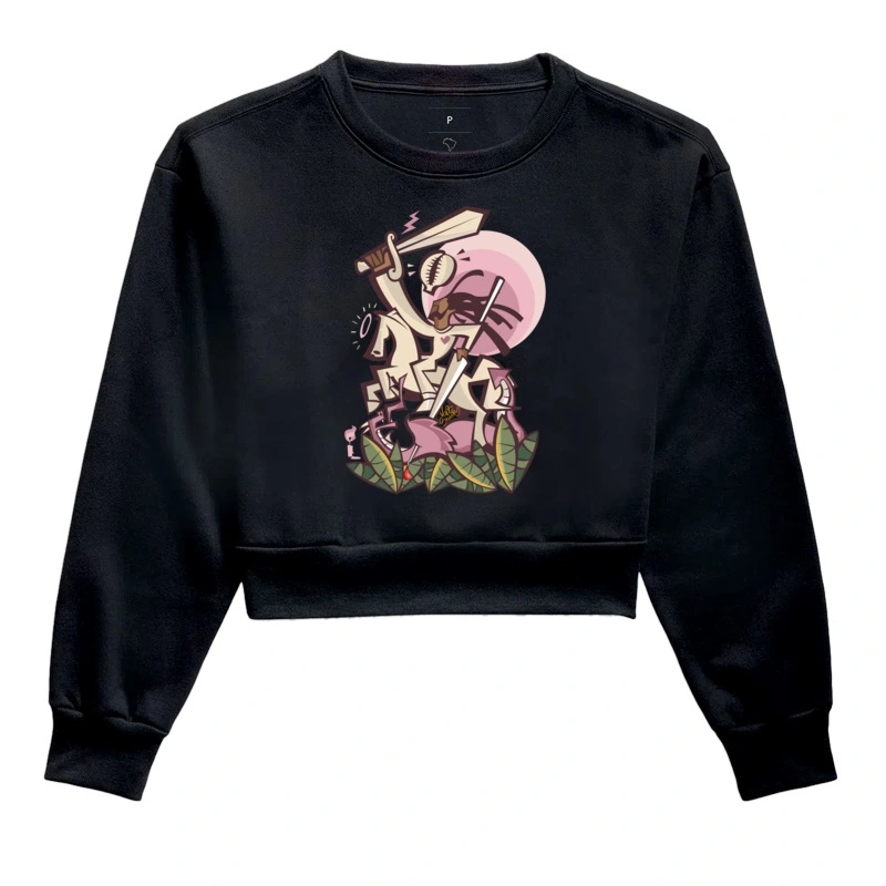 SENTIMENTO BOM Moletom Crop