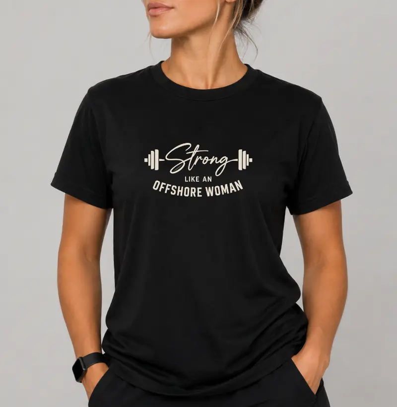 Strong like an offshore woman