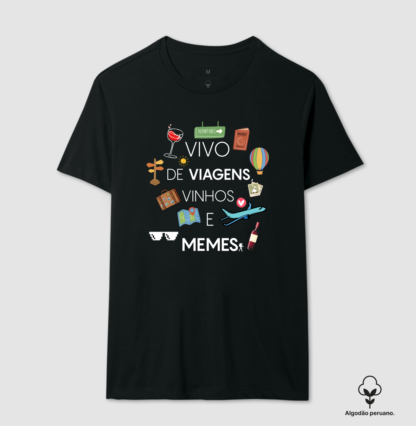 Vivo de Viagens, Vinhos e Memes