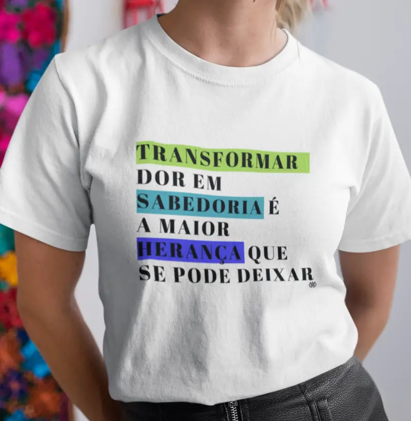 Transformar dor em sabedoria