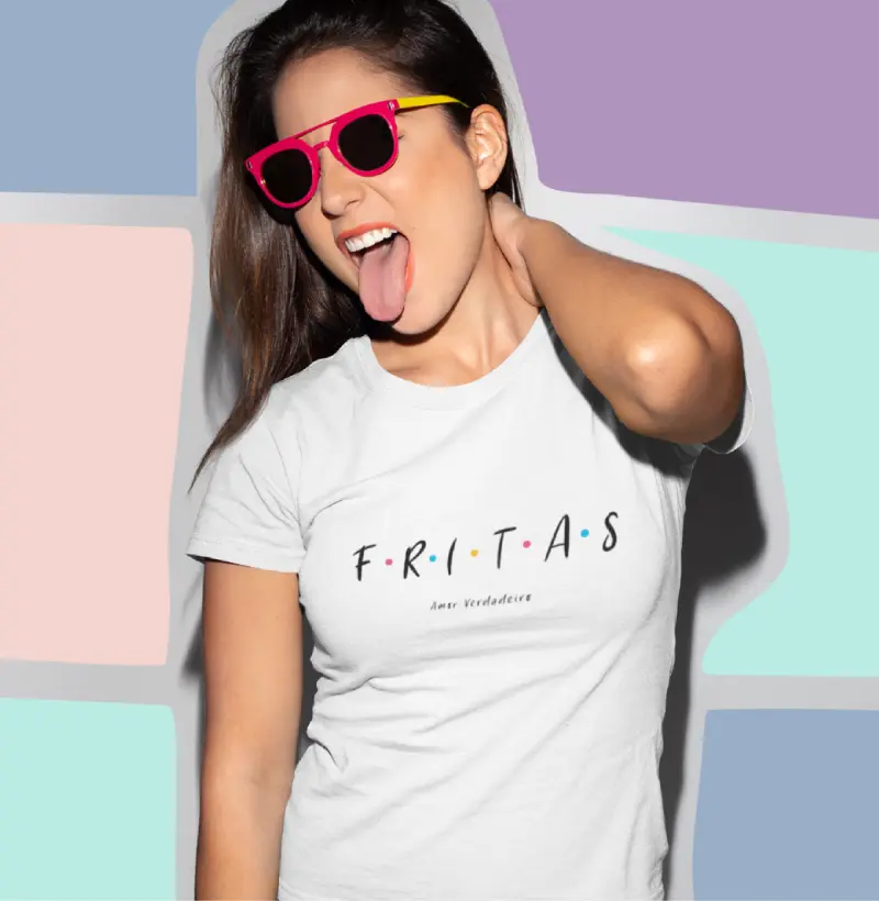 Camiseta Fritas Friends
