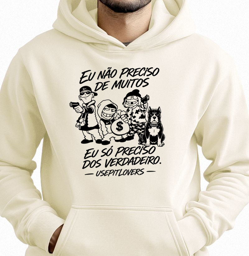 EU NÃO PRECISO DE MUITOS EU SÓ PRECISO DOS VERDADEIROS.