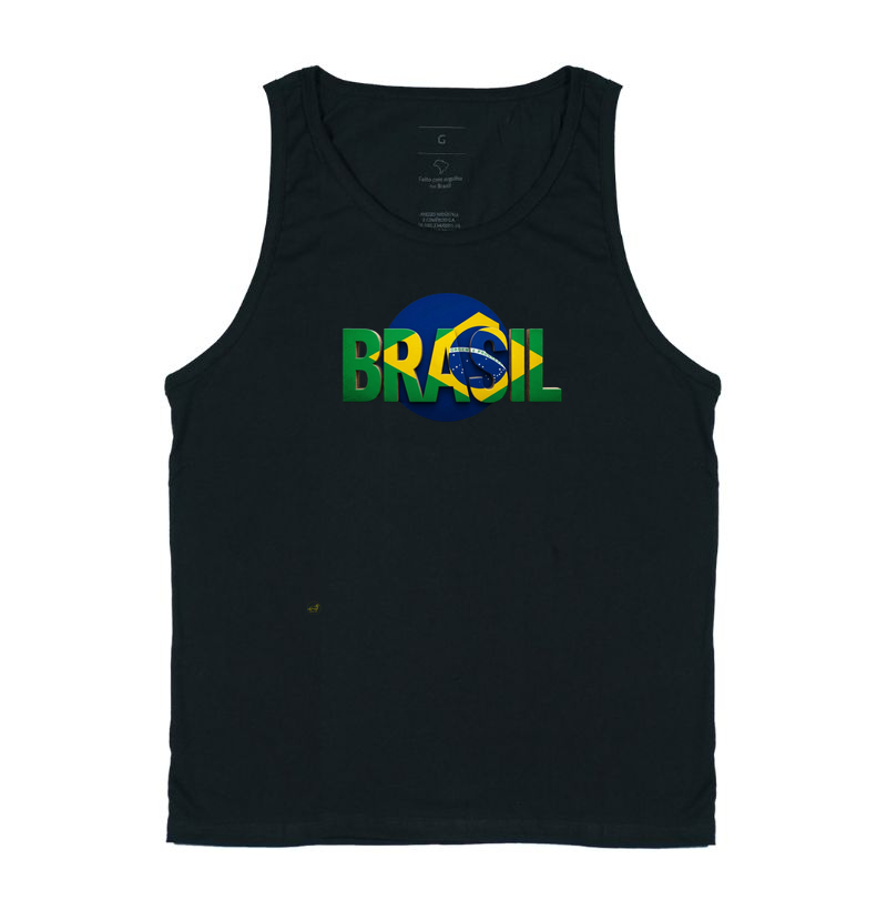 Brasil em cores e bandeira