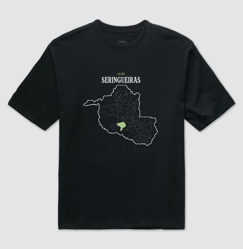 Seringueiras | Território RO - Camiseta Oversized