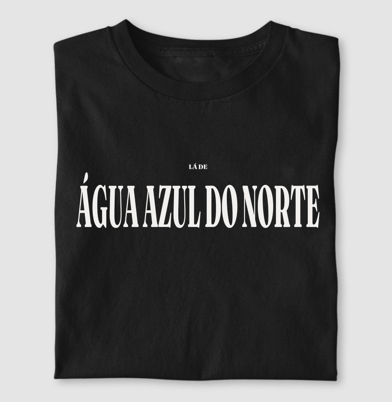 Água Azul do Norte | Tipografia PA
