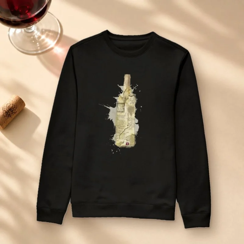 Suéter Moletom Wine Art - Suéter Moletom