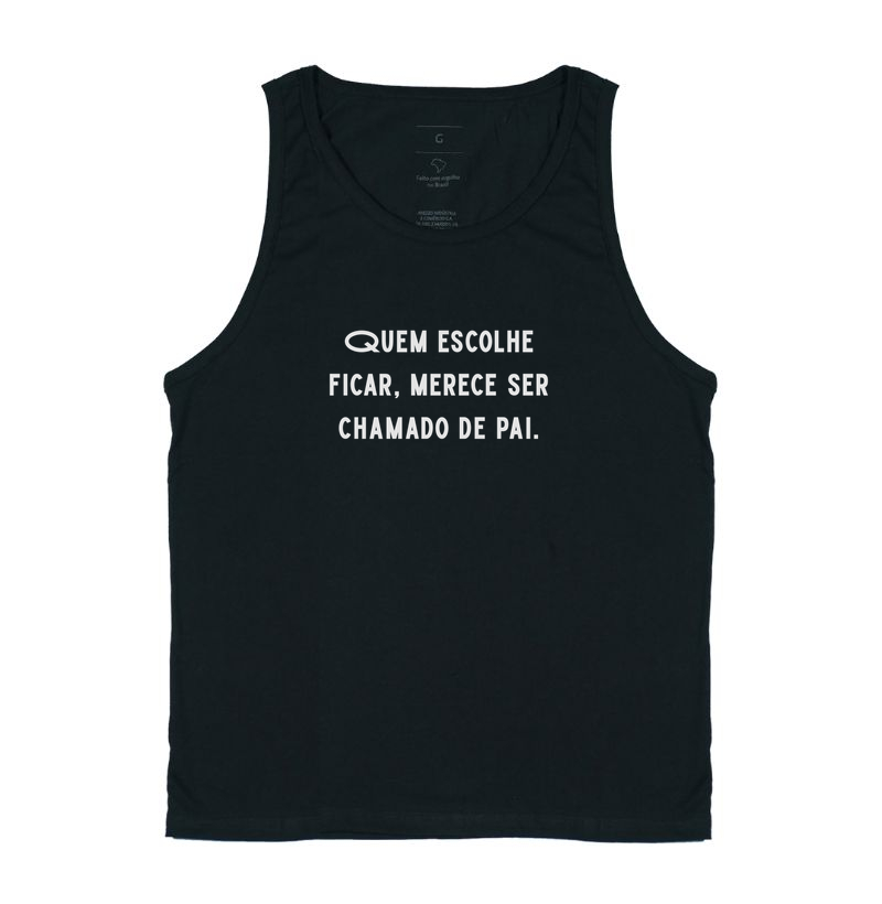 Quem escolhe ficar, merece ser chamado de pai.