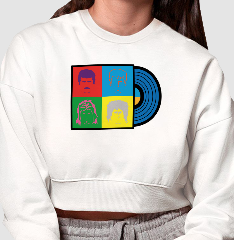 Cropped Moletom Inspiração Hot Space