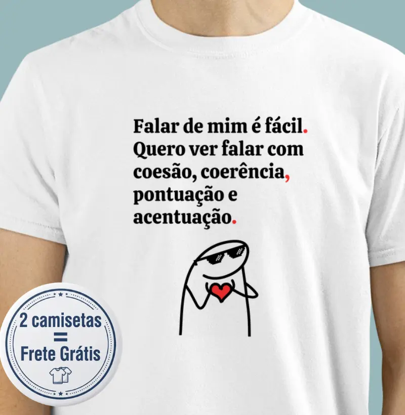 Camiseta Premium Português/Literatura