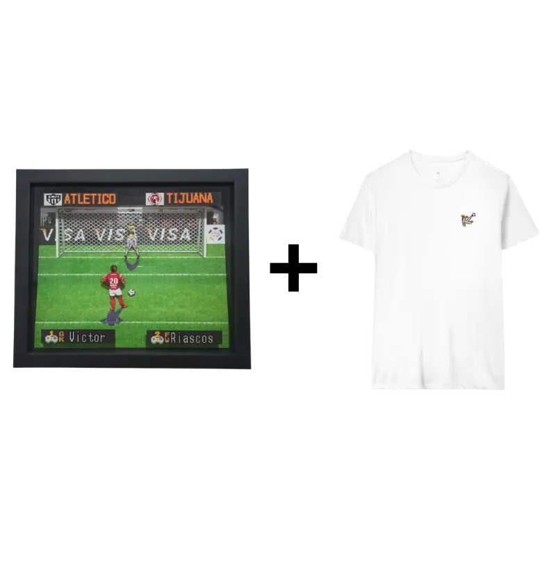 Quadro Diorama 3D Milagre do Horto + Camisa