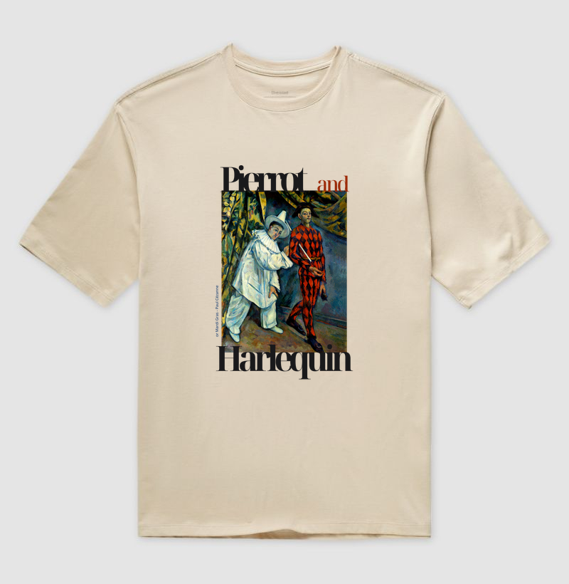 Pierrot and Harlequin (1890) - Paul Cézanne