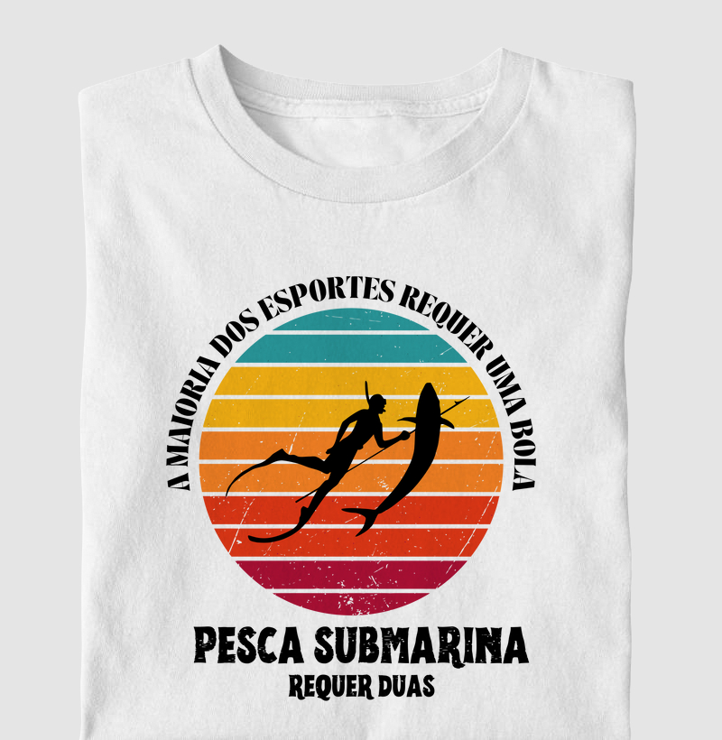 Camisa Pesca Submarina Requer Duas