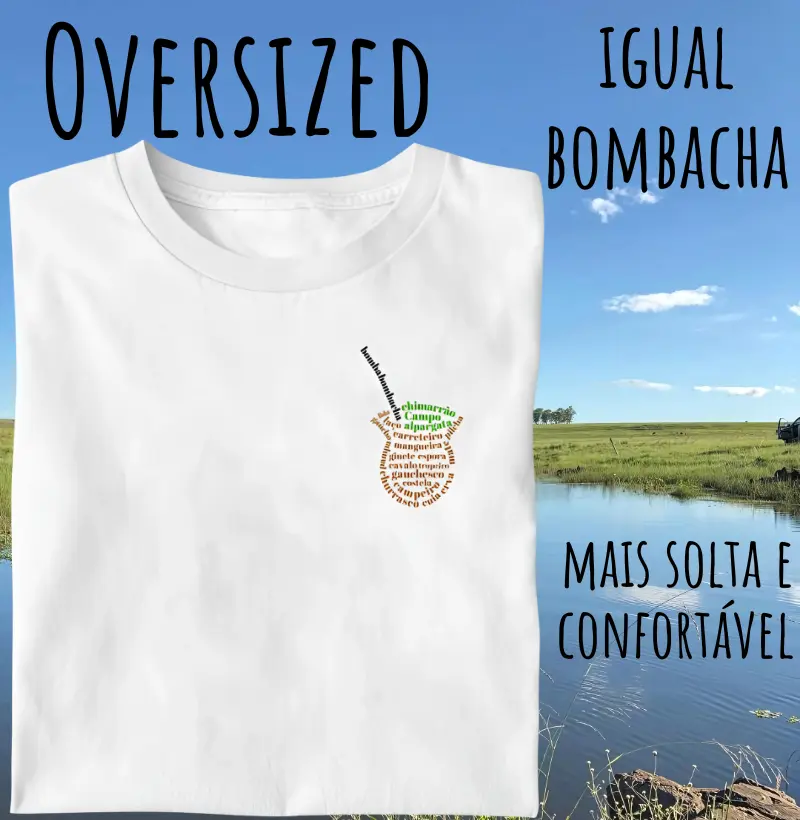 Camiseta Mini Cuia (Oversized)