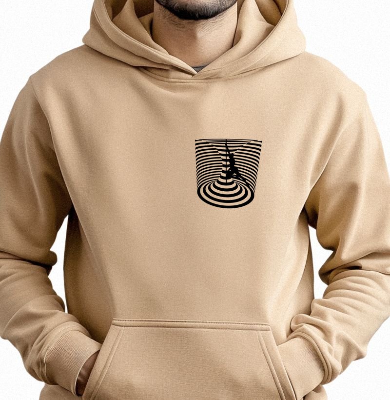 BLACK AND WHITE POLE