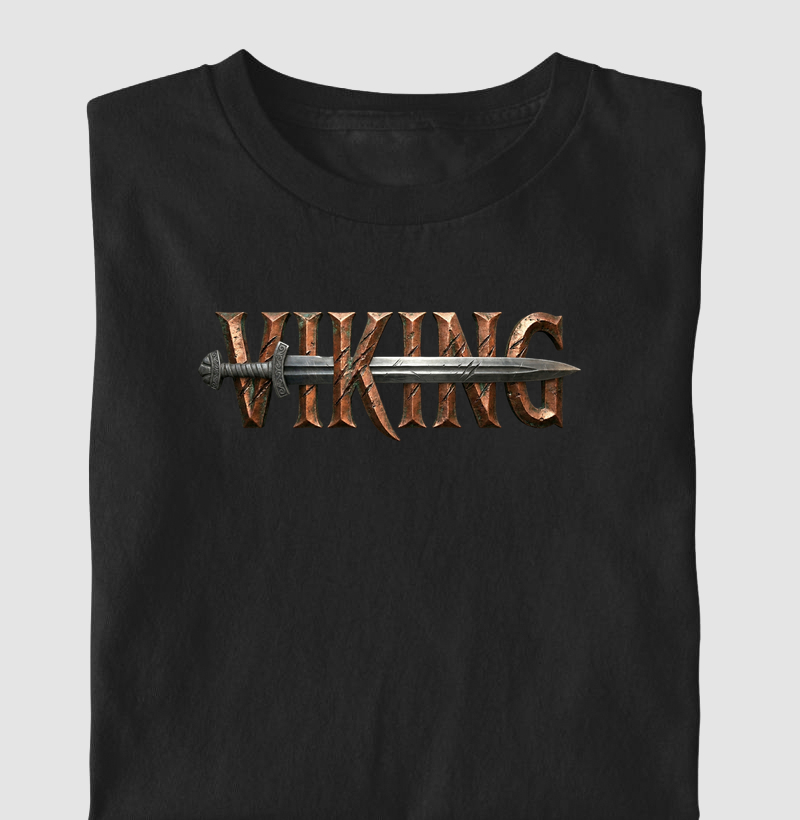 Viking espada atravessada