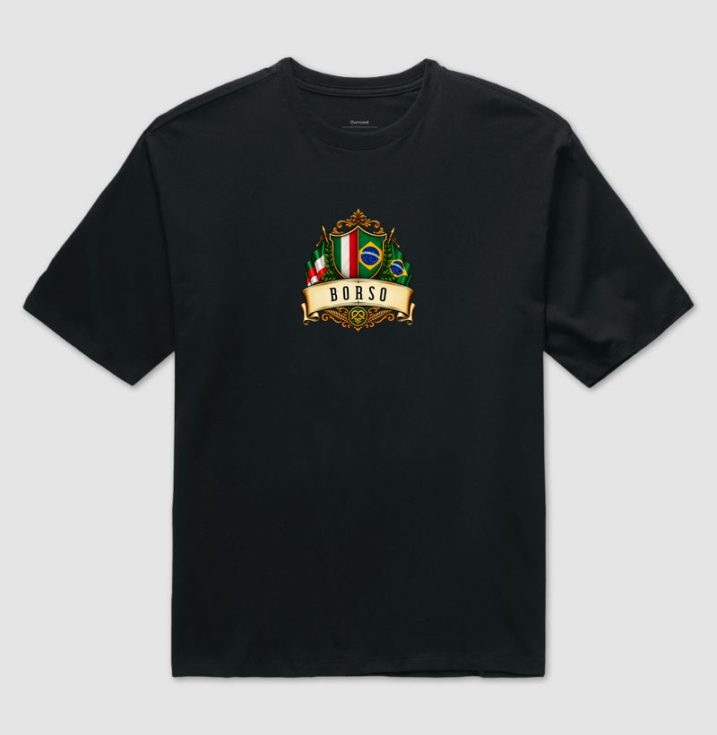 Borso - Camiseta Oversized
