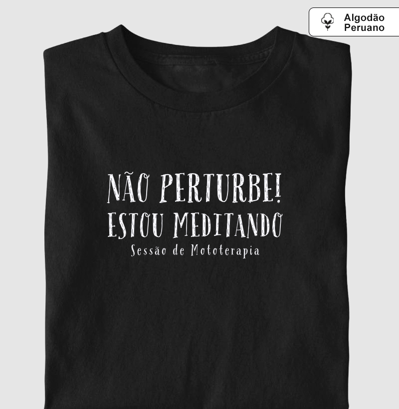 Mototerapia - Camiseta Algodão Peruano