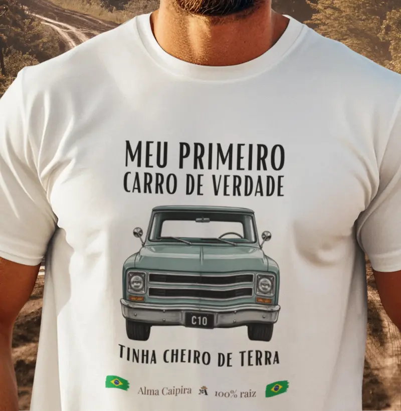 Meu primeiro carro de verdade tinha cheiro de terra